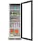 Edgestar 22 Inch Wide 101 Cu Ft Commercial Beverage Merchandiser W Temperature Alarm and Reversible Door VBM101SS - alternate 6